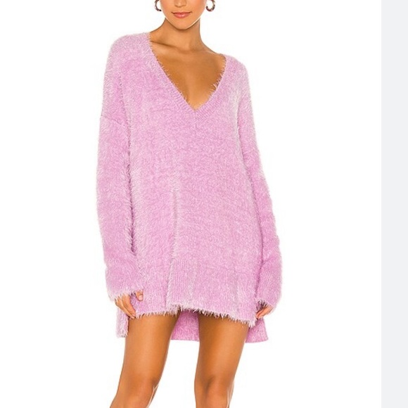 Show Me Your MuMu Sweaters - Show Me Your MuMu Cozy Forever Sweater in Pretty Pink Sz S